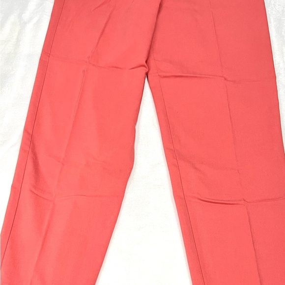 Marla Wynne NEW Women’s Straight Leg SZ 16 Beautiful Spring Coral Pull on Pants - Picture 3 of 9